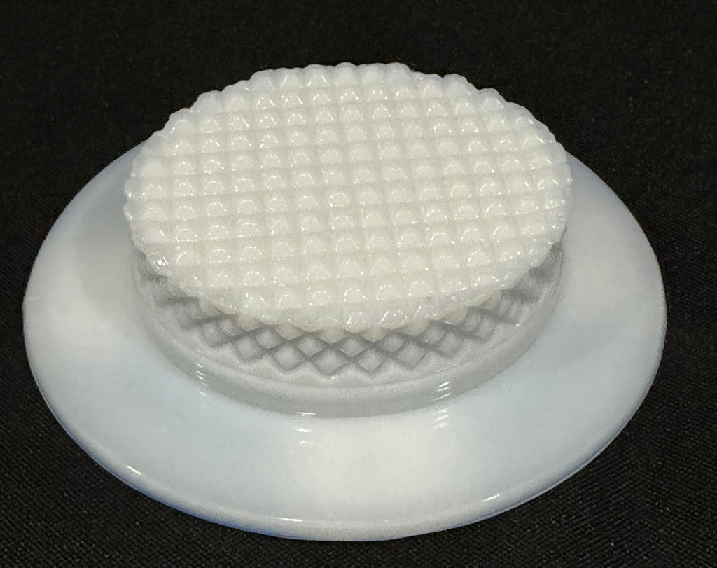 White Milk Glass Ashtrays - image 6 of 6