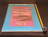 Framed Abstract Wall Art Print - thumbnail 1 of 5