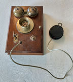Antique Wooden Wall Telephone with External Earpiece - thumbnail 3 of 3