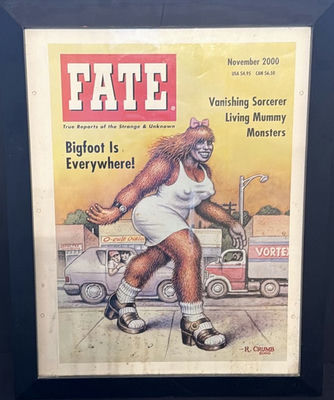 Framed FATE Magazine Cover Print November 2000 - Image 1 of 3