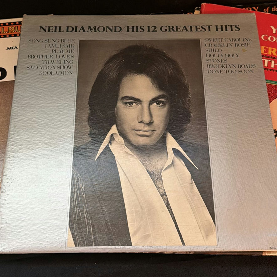 Assorted Vinyl Record Albums Including Neil Diamond and The King and I - image 3 of 6