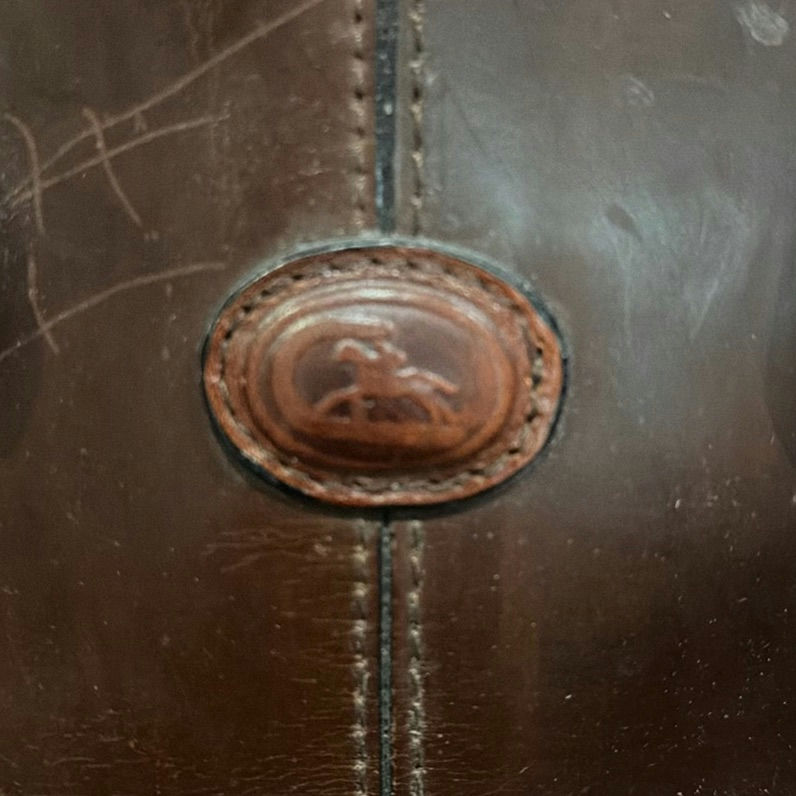 Brown Leather Italian Handbag - image 2 of 6