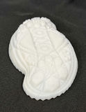 Two White Milk Glass Decorative Dishes - thumbnail 4 of 4