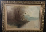Landscape oil painting by Fontana - thumbnail 2 of 7