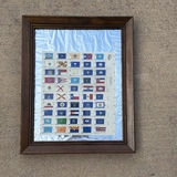 Framed Bicentennial State Flag Stamp Sheet - thumbnail 1 of 3