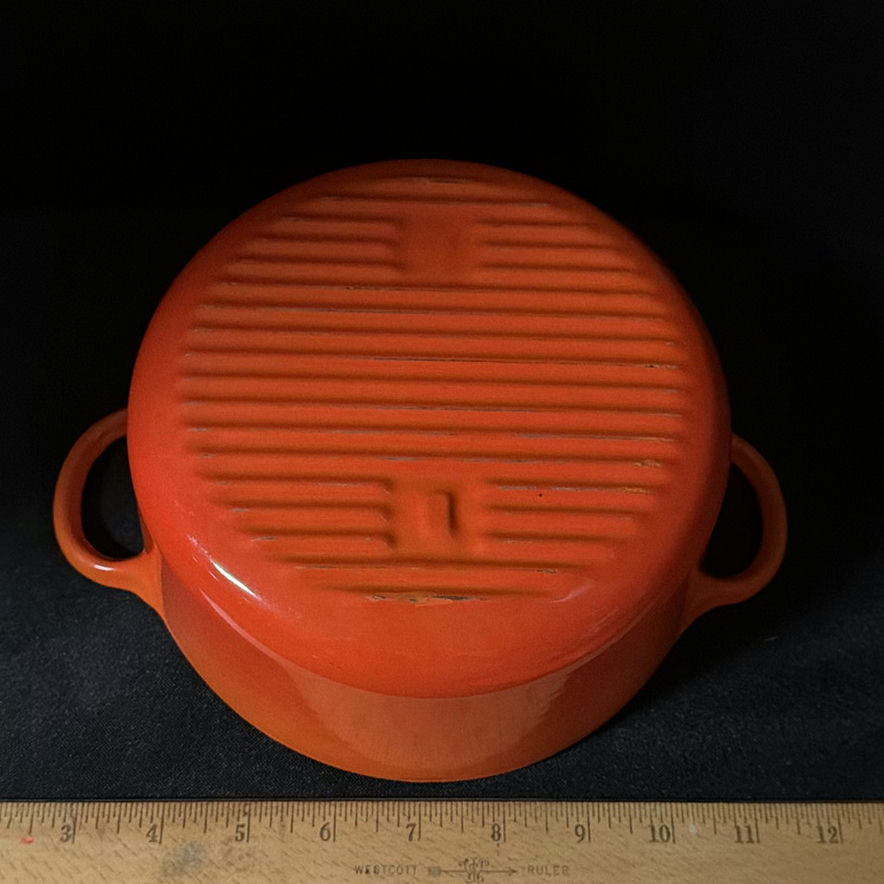 Le Creuset Orange Enameled Cast Iron Dutch Oven with Lid - image 4 of 4