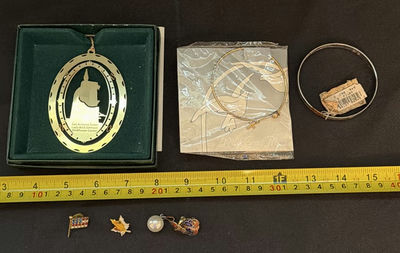 Assorted Jewelry and Souvenir Pins - Image 1 of 5