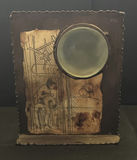 Decorative Wall Plaque and Vintage Lantern - thumbnail 2 of 3