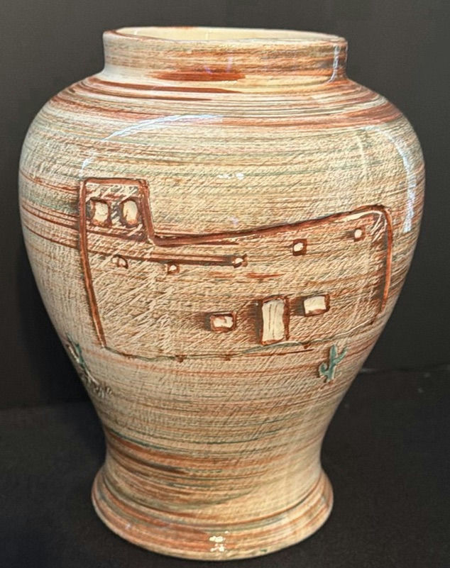 Ceramic Vases, Pitcher, and Decorative Platter - image 2 of 6
