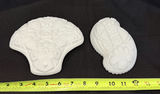 Two White Milk Glass Decorative Dishes - thumbnail 2 of 4