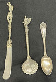 Assorted Ornate Metal Flatware Set - thumbnail 4 of 7