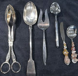 Assorted Serving Utensils and Decorative Flatware - thumbnail 2 of 9