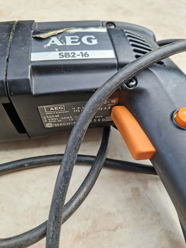 AEG SB2-16 Electric Drill - image 3 of 6