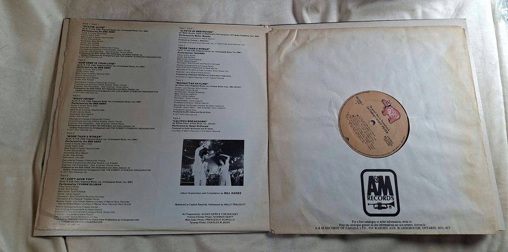 Saturday Night Fever Original Movie Soundtrack 2-Record Vinyl Set - image 4 of 5