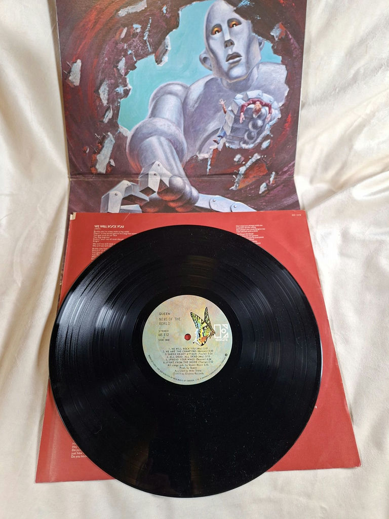 Queen News of the World Vinyl Record Album - image 1 of 9