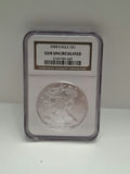 2008 American Silver Eagle $1 Coin NGC Gem Uncirculated - thumbnail 4 of 4