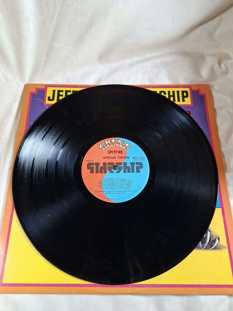 VINTAGE 1976 Jefferson Starship Spitfire Vinyl Record Album - image 4 of 8