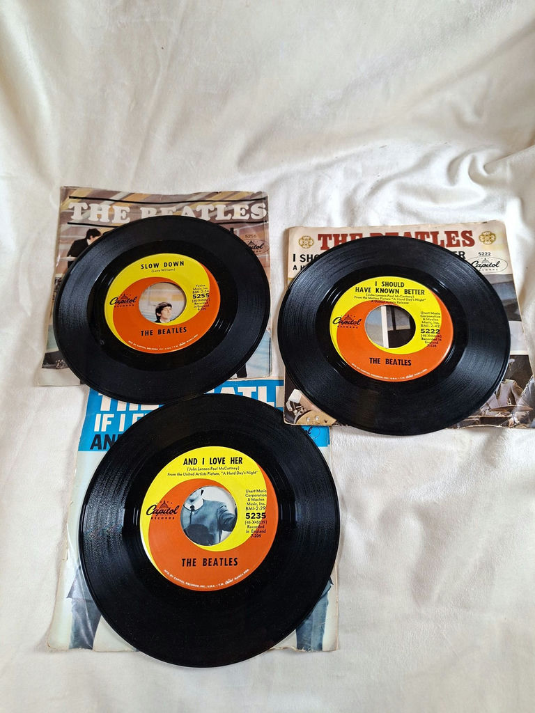 The Beatles Capitol Records 45 RPM Singles - image 2 of 4
