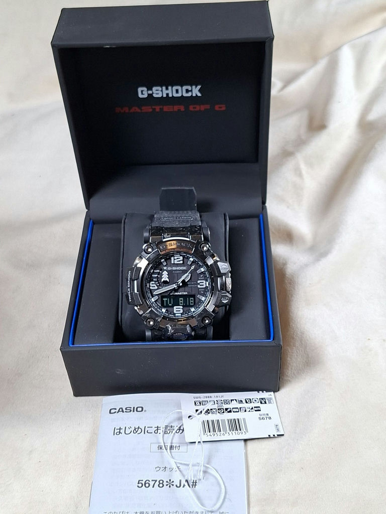 Casio G-Shock Mudmaster Wristwatch with Box and Manual - image 1 of 12