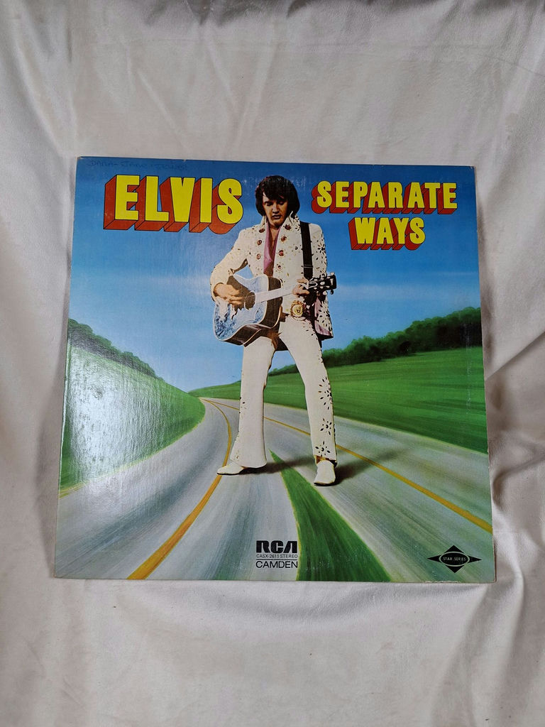 VINTAGE 1972 Elvis Presley Separate Ways RCA Camden Vinyl Record - image 1 of 7
