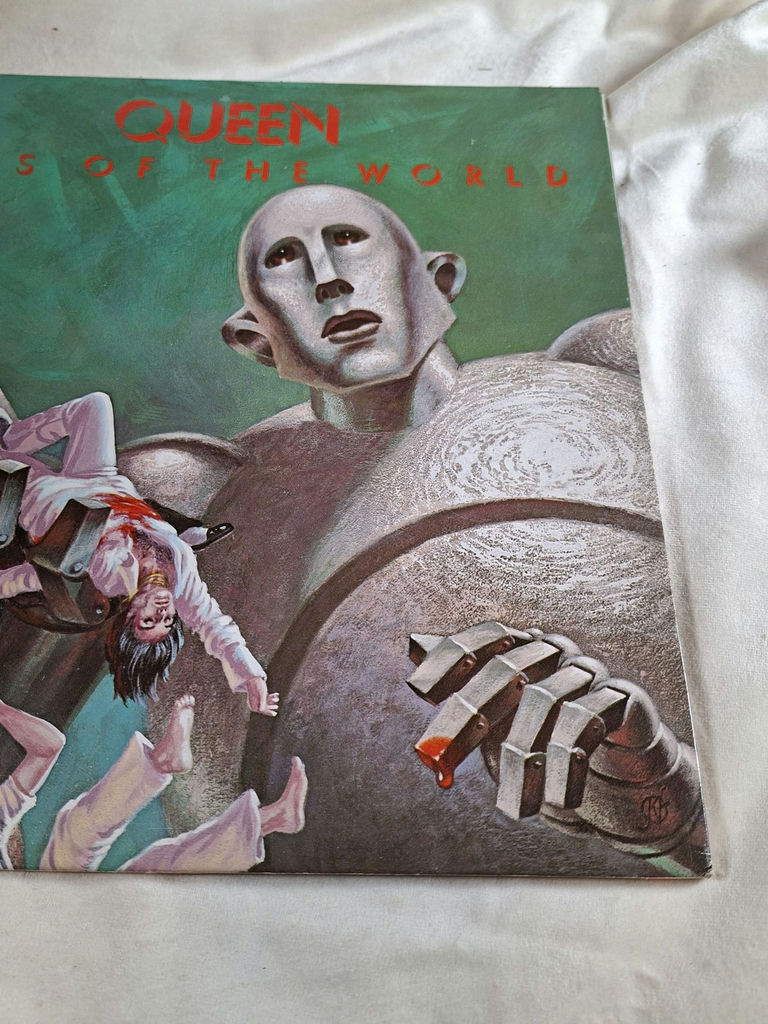 Queen News of the World Vinyl Record Album - image 3 of 9