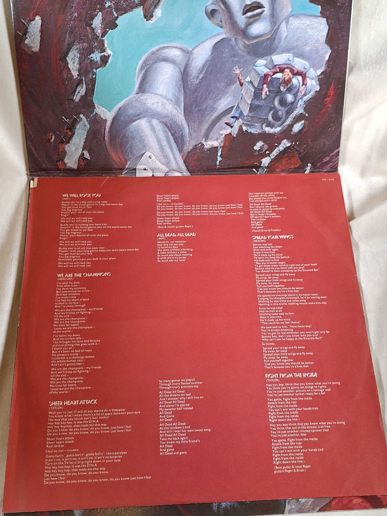 Queen News of the World Vinyl Record Album - image 7 of 9