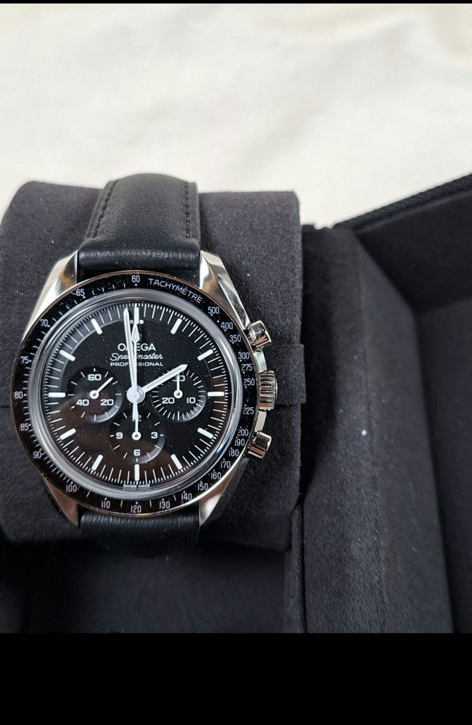 Omega Speedmaster Professional Wristwatch with Presentation Box, SUPER HIGH END WATCH, WITH ALL WARRANTY CARDS - image 6 of 18