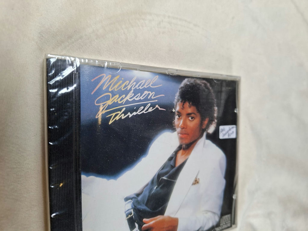 RARE Michael Jackson Thriller Compact Disc Album - image 2 of 5