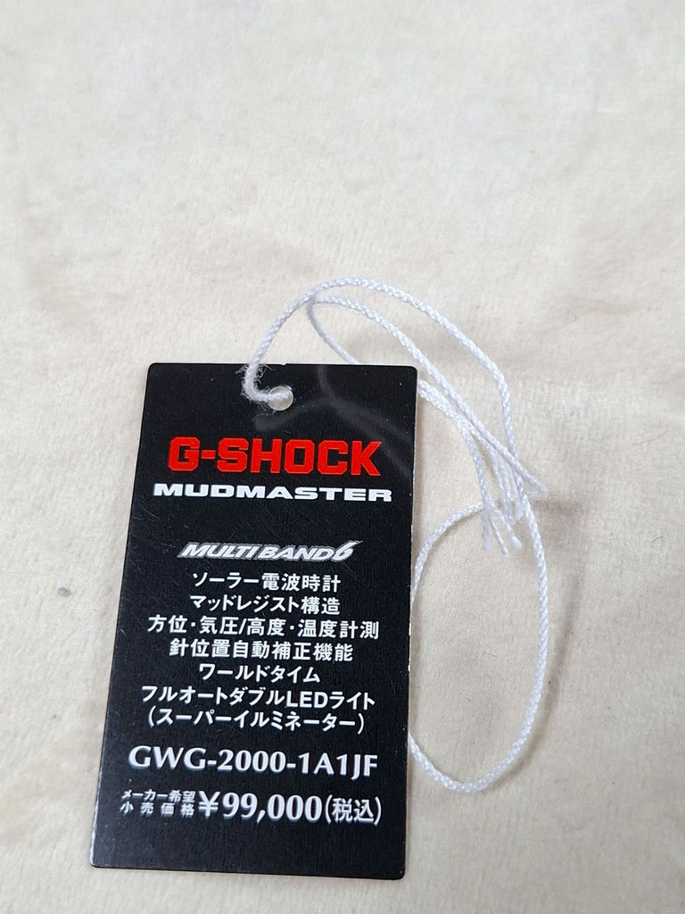 Casio G-Shock Mudmaster Wristwatch with Box and Manual - image 10 of 12