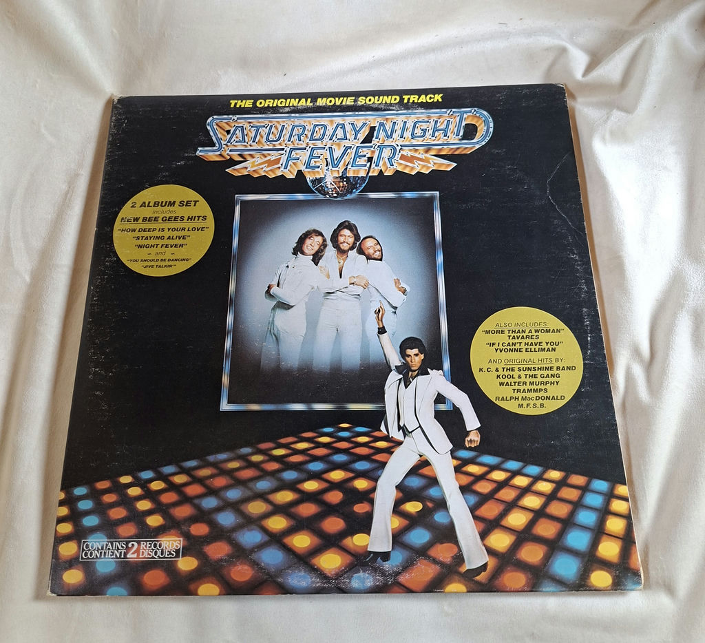 Saturday Night Fever Original Movie Soundtrack 2-Record Vinyl Set - image 1 of 5