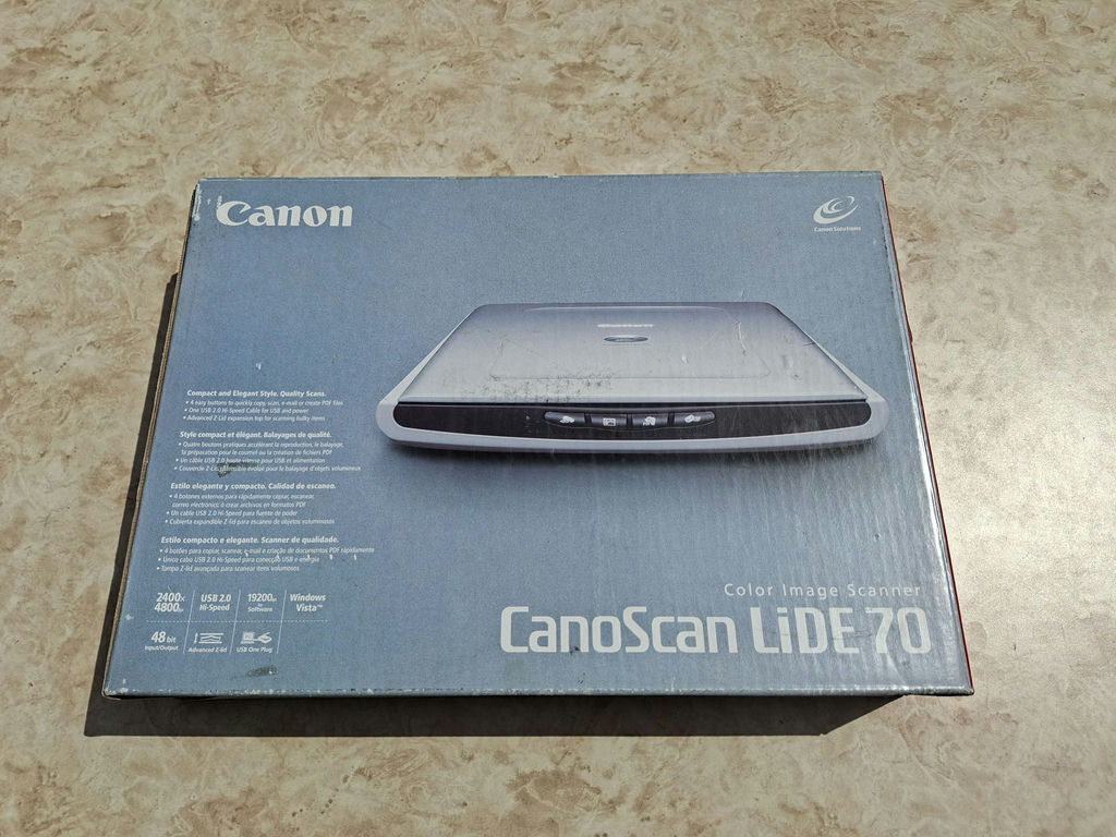 Canon CanoScan LiDE 70 Color Image Scanner - image 1 of 5