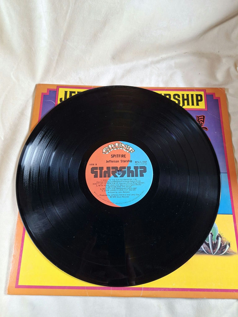 VINTAGE 1976 Jefferson Starship Spitfire Vinyl Record Album - image 3 of 8