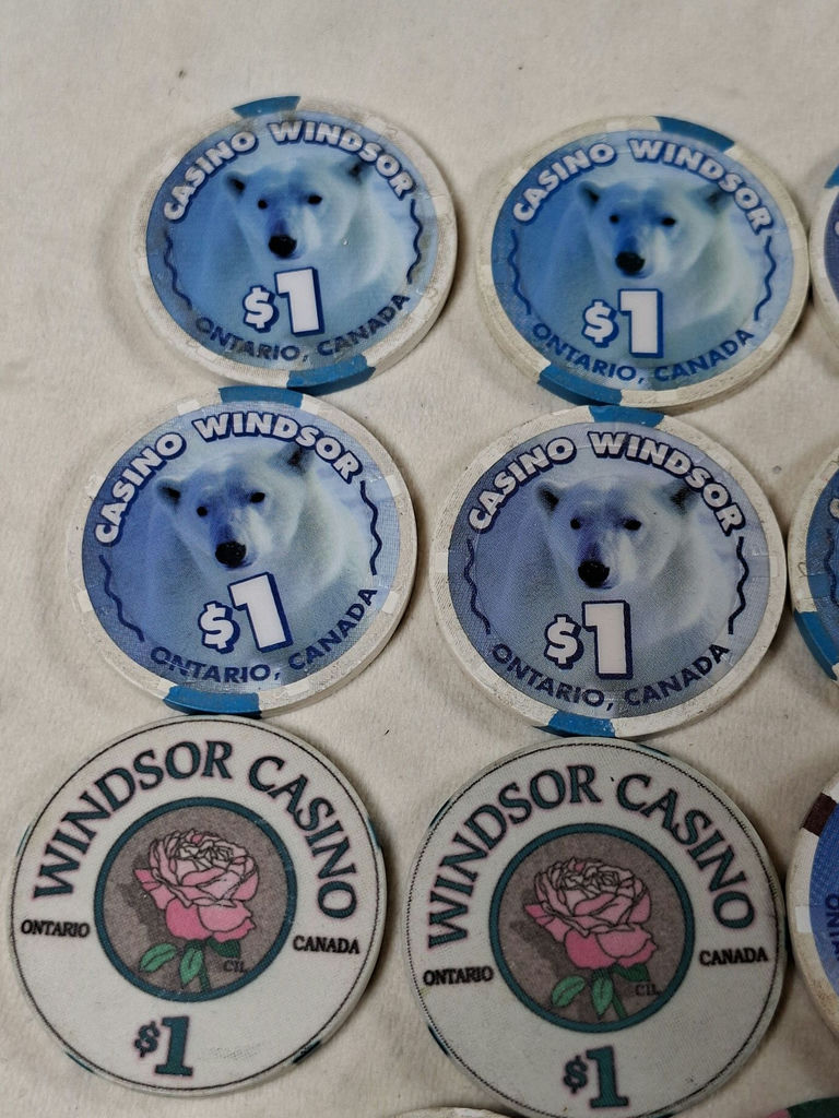 Casino Windsor and Northern Belle Casino Poker Chips - image 2 of 5