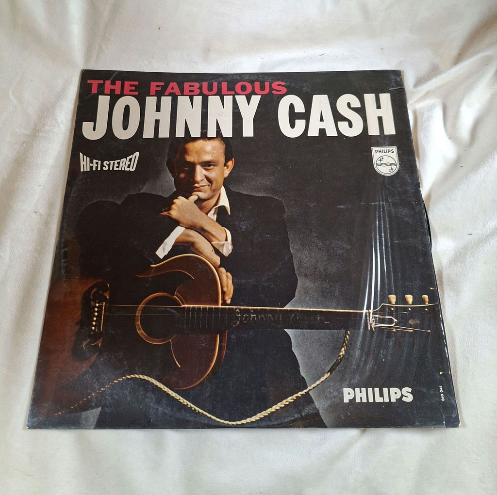 Philips Hi-Fi Stereo The Fabulous Johnny Cash Vinyl Record - image 1 of 5