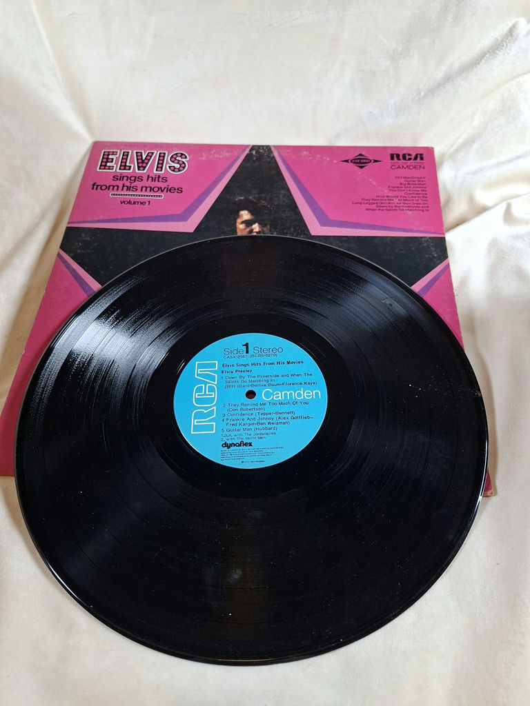 Elvis Sings Hits From His Movies Volume 1 RCA Camden Vinyl Record - image 4 of 5