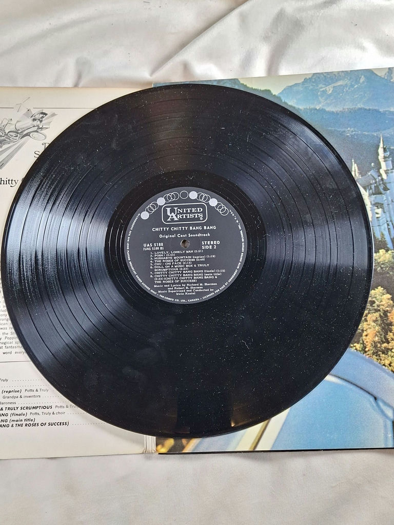 Chitty Chitty Bang Bang Original Cast Soundtrack Vinyl Record - image 2 of 5