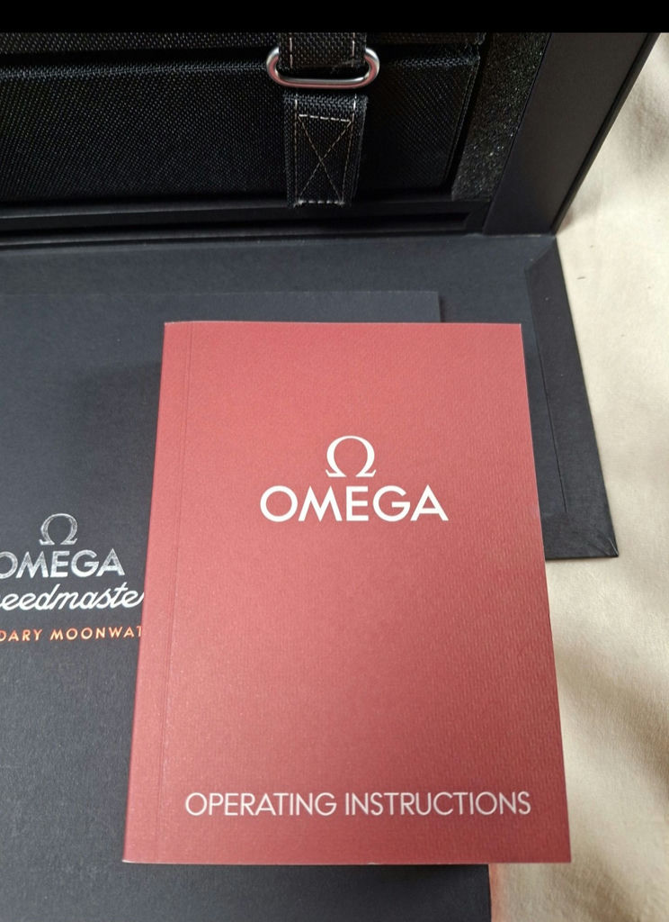 Omega Speedmaster Professional Wristwatch with Presentation Box, SUPER HIGH END WATCH, WITH ALL WARRANTY CARDS - image 17 of 18