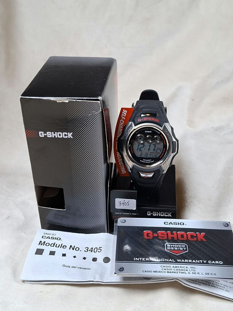Casio G-Shock Digital Wristwatch with Box and Manuals - image 1 of 10