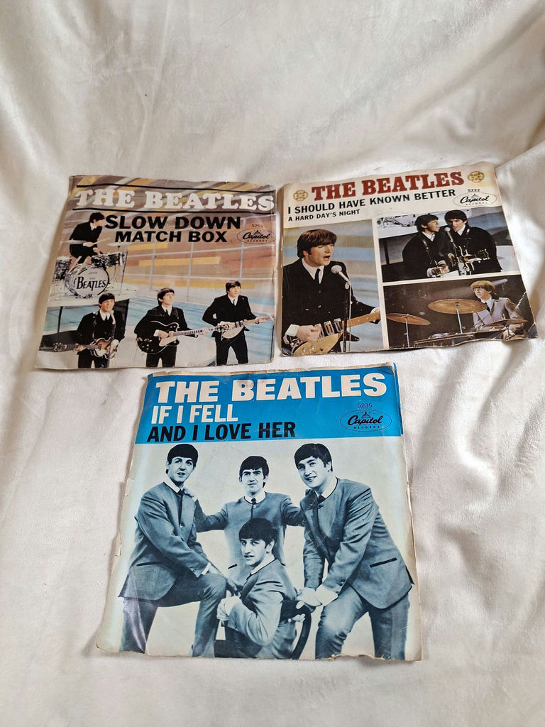 The Beatles Capitol Records 45 RPM Singles - image 1 of 4