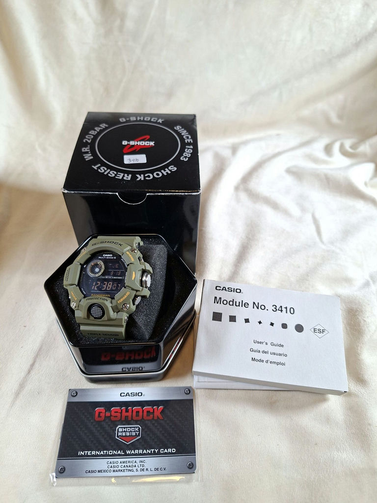 Casio G-Shock Rangeman Digital Watch with Box and Manuals - image 1 of 11