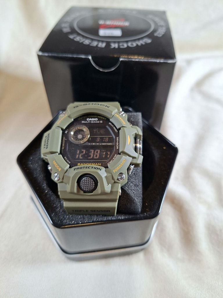 Casio G-Shock Rangeman Digital Watch with Box and Manuals - image 2 of 11