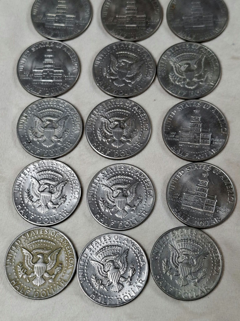 Kennedy Half Dollar Coins - image 4 of 7