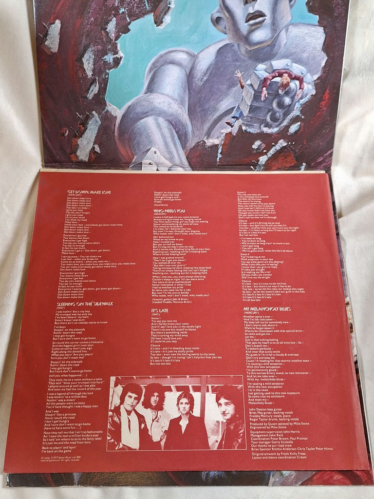Queen News of the World Vinyl Record Album - image 8 of 9