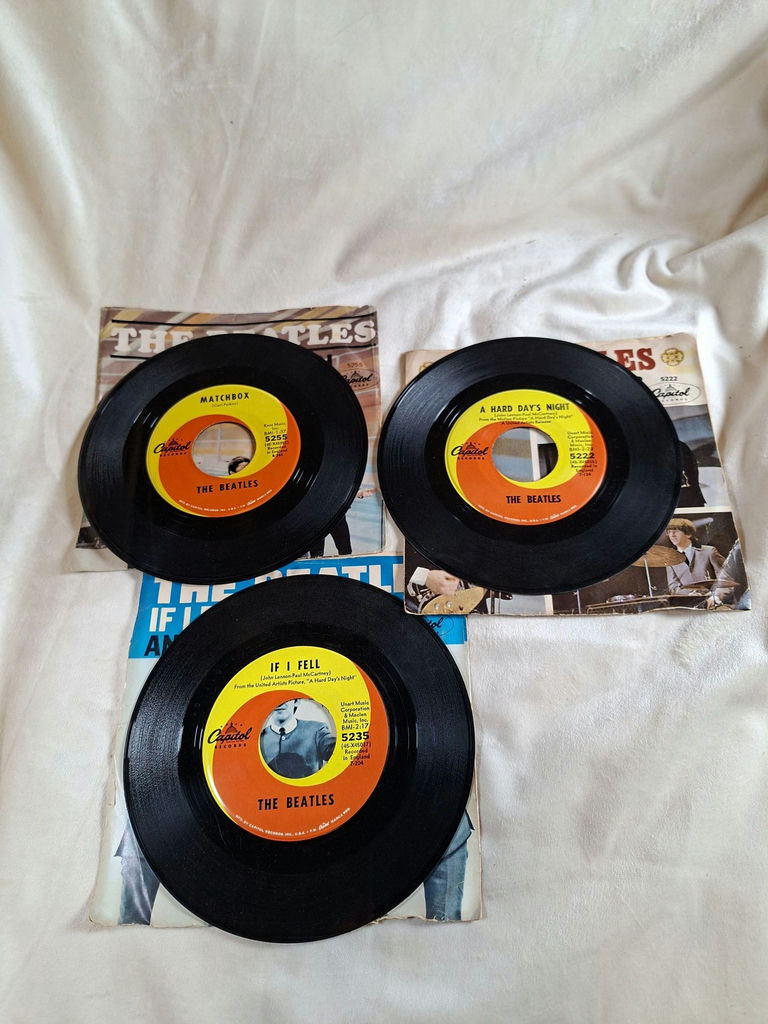 The Beatles Capitol Records 45 RPM Singles - image 3 of 4