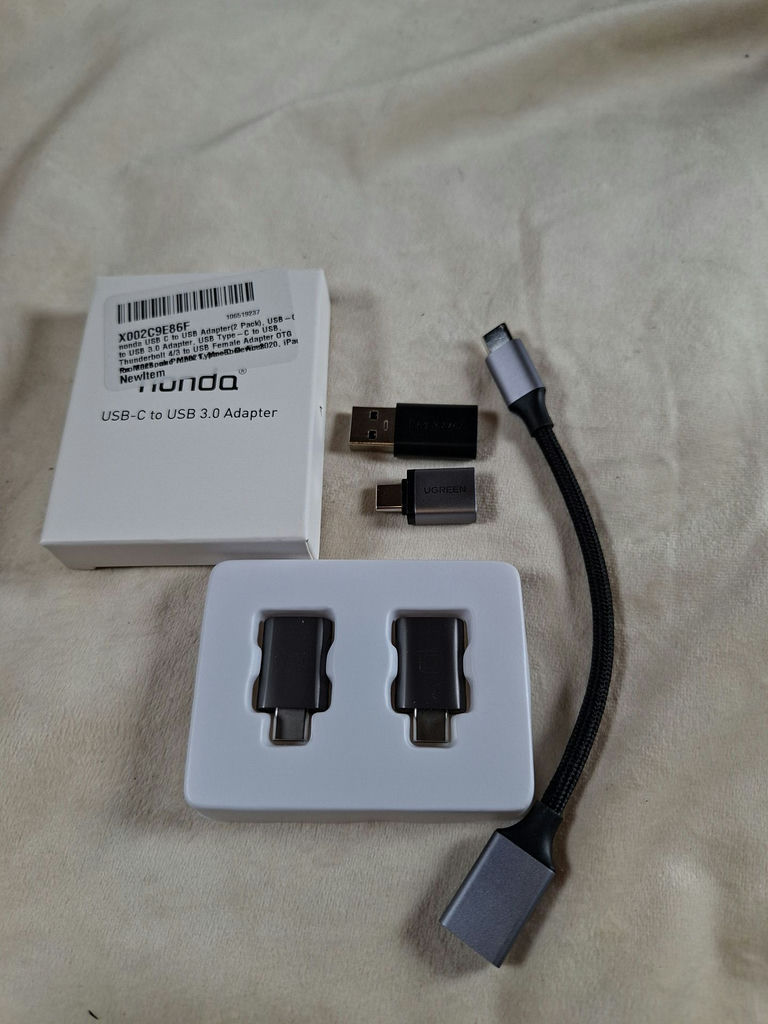 USB-C to USB 3.0 Adapters and USB-C Cable - image 1 of 5