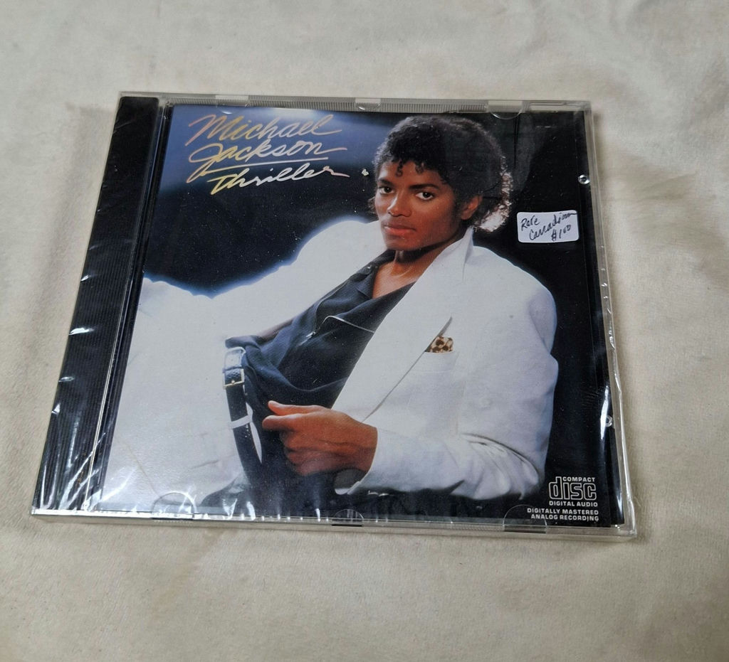 RARE Michael Jackson Thriller Compact Disc Album - image 1 of 5