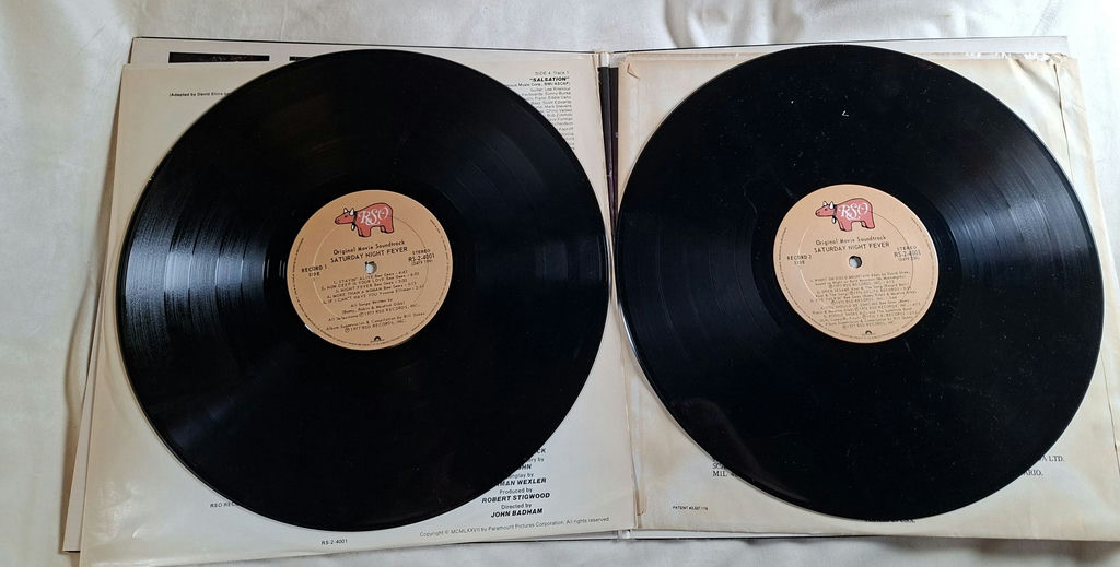 Saturday Night Fever Original Movie Soundtrack 2-Record Vinyl Set - image 2 of 5