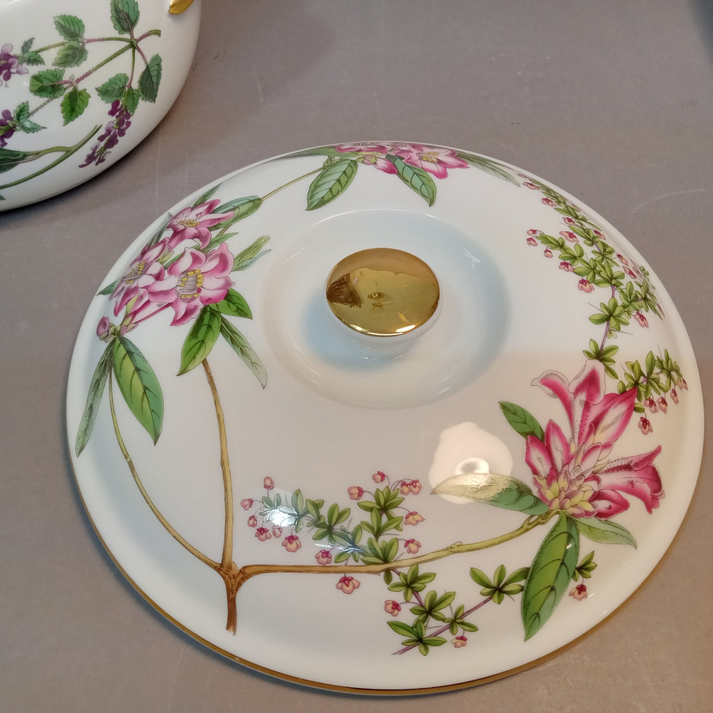 Spode Saffron Flowers Covered Dishes & More - Pink Flowers - image 10 of 18