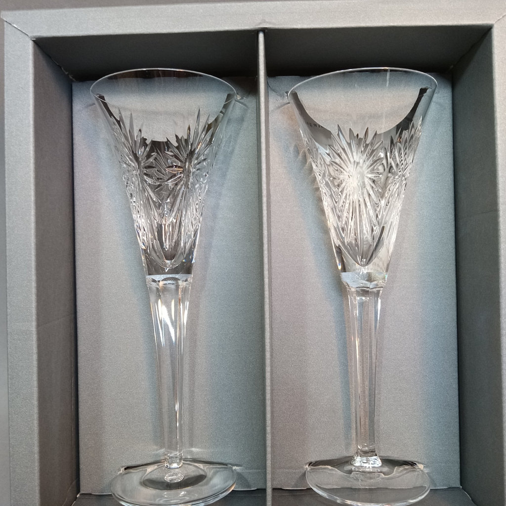 Waterford Millenium Toasting Flutes - Health - image 1 of 7