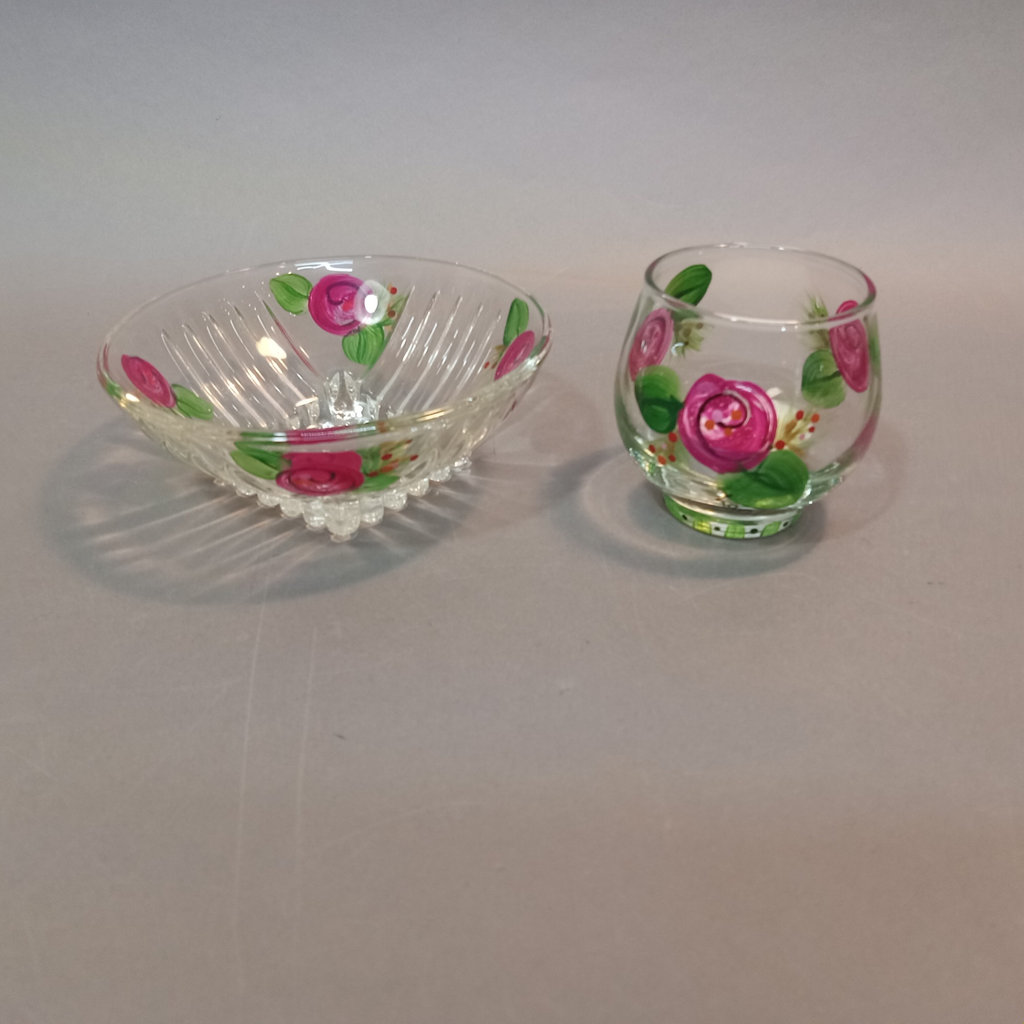 Hand Painted Glass Decor & More - image 6 of 12